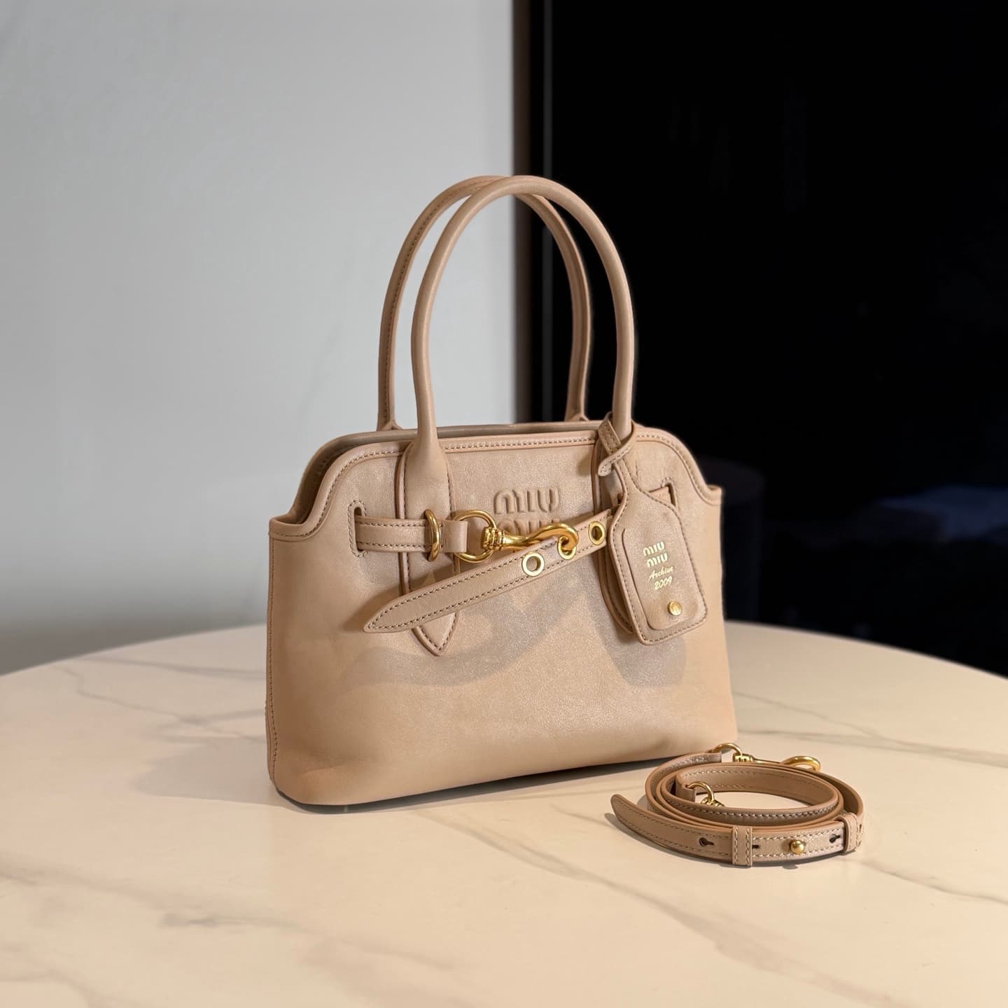 Aventure nappa leather bag alternate view